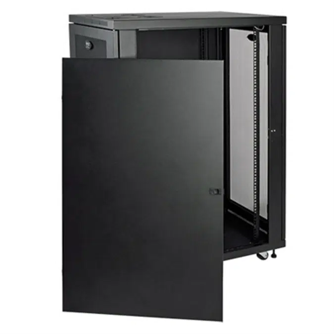 SmartRack 24U Mid Depth Rack Enclosure Cabinet