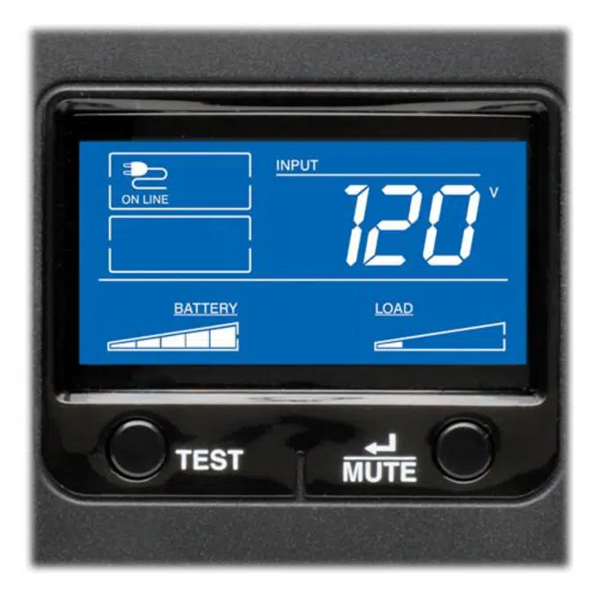 SmartPro LCD 120V 50/60Hz 1500VA 900W Line-Interactive UPS, AVR, Tower, LCD, USB, 10 Outlets