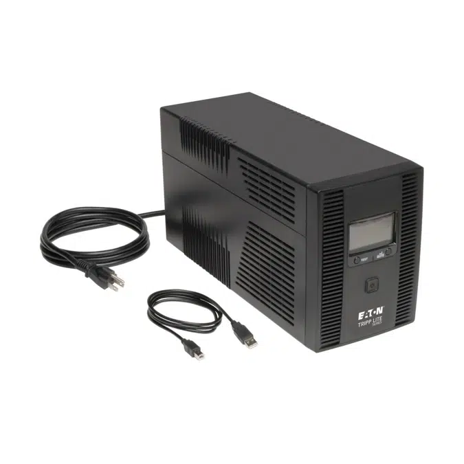 SmartPro LCD 120V 50/60Hz 1500VA 900W Line-Interactive UPS, AVR, Tower, LCD, USB, 10 Outlets