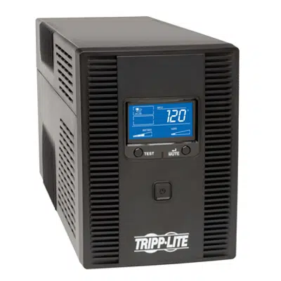 Image for SmartPro LCD 120V 50/60Hz 1500VA 900W Line-Interactive UPS, AVR, Tower, LCD, USB, 10 Outlets