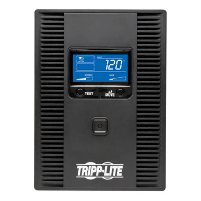 SmartPro LCD 120V 50/60Hz 1500VA 900W Line-Interactive UPS, AVR, Tower, LCD, USB, 10 Outlets