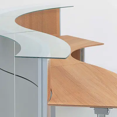 Image pour Strict Line reception desk