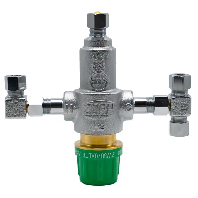 Wilkins ZW3870XLT Thermostatic Mixing Valve, 3/8", Lead-Free*