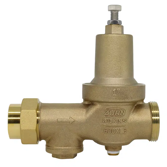 Wilkins 600XL3 Pressure Reducing Valve with Integral Strainer