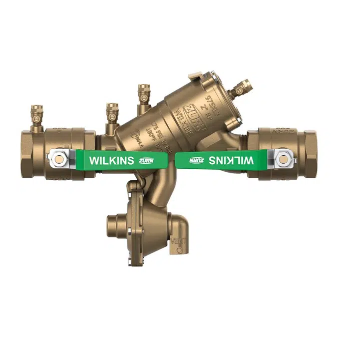 Wilkins 975XL3 Reduced Pressure Principle Backflow Preventer, 1/2" - 2"