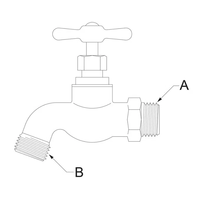 195XL Hose Bibb