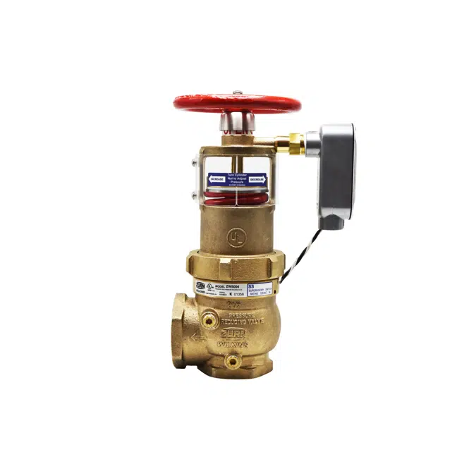 Wilkins ZW5004 Pressure Tru® Field Adjustable Pressure Reducing Floor Control Valve