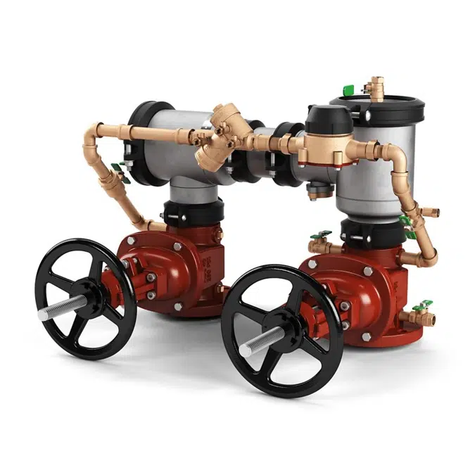 Wilkins 450STDAR Double Check Detector Assembly, 4" to 10", Lead-Free*