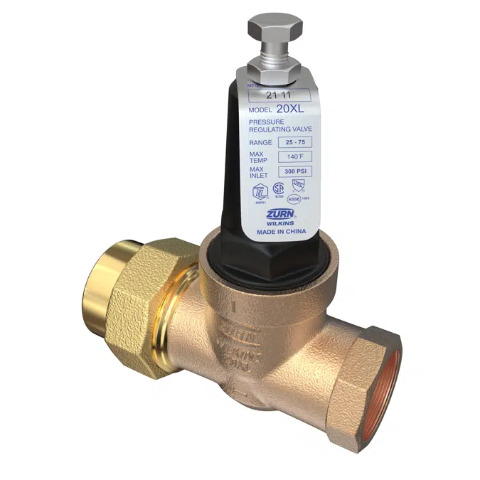 Wilkins 20XL Pressure Reducing Valve, 3/4" & 1"