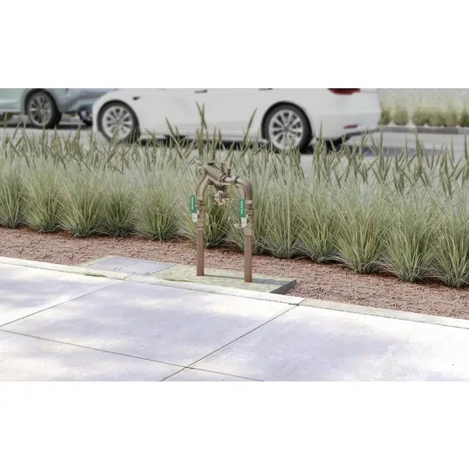 975XL3N Reduced Pressure Principle Backflow Preventer, – N-Pattern