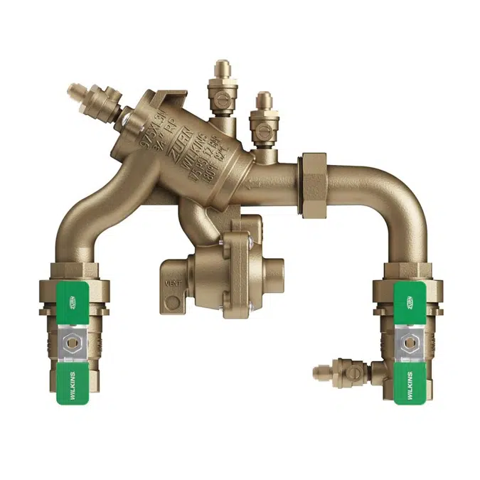 975XL3N Reduced Pressure Principle Backflow Preventer, – N-Pattern