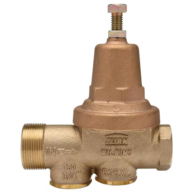 625XL Water Pressure Reducing Valve with Integral Strainer - Competitor Replacement Length