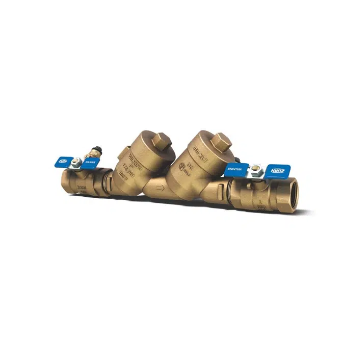 Wilkins 950XLT Double Check Backflow Preventer, 3/4" to 2"