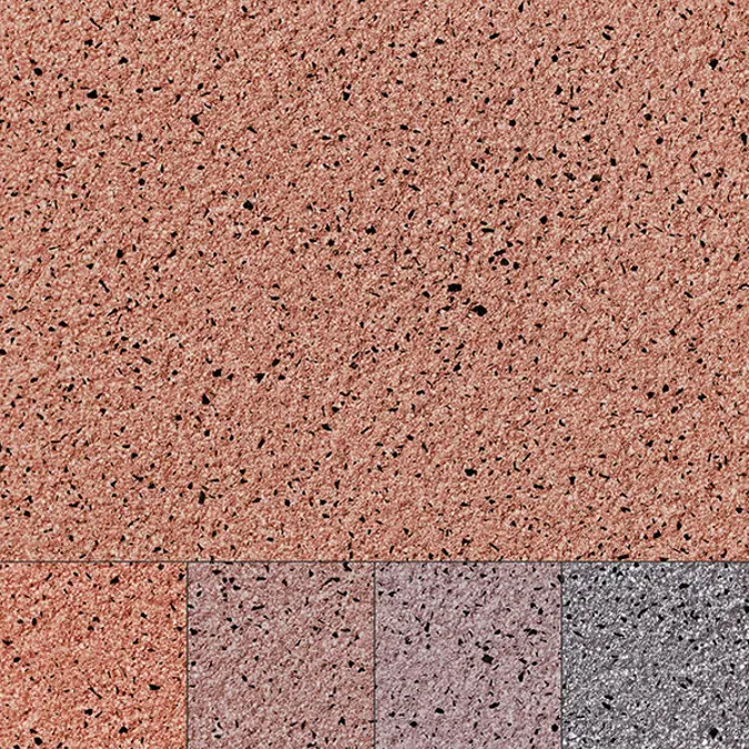 Rieder | concrete skin | terrazzo black