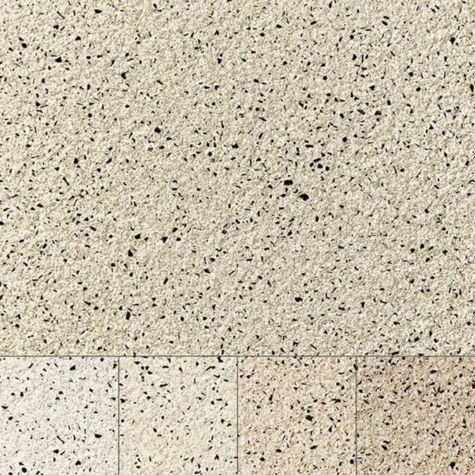 Rieder | concrete skin | terrazzo black