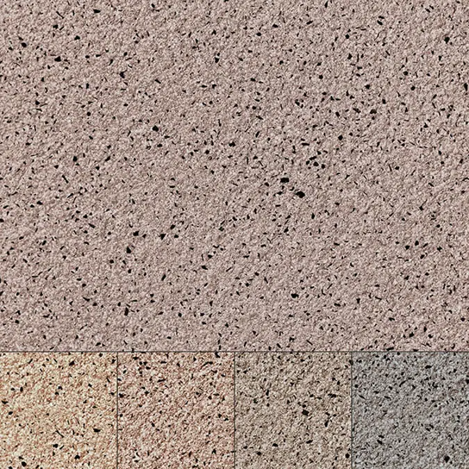 Rieder | concrete skin | terrazzo black