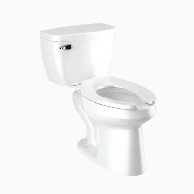 Image for WETS-8029.8010 Floor-Mounted 1.28 gpf (4.8 Lpf) ADA 12" Rough-in Pressure-Assisted/Tank Toilet