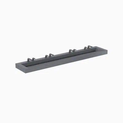 afbeelding voor Designer Series™ DSWD 84000 4-Station Wall-Mounted Weir Deck Sink