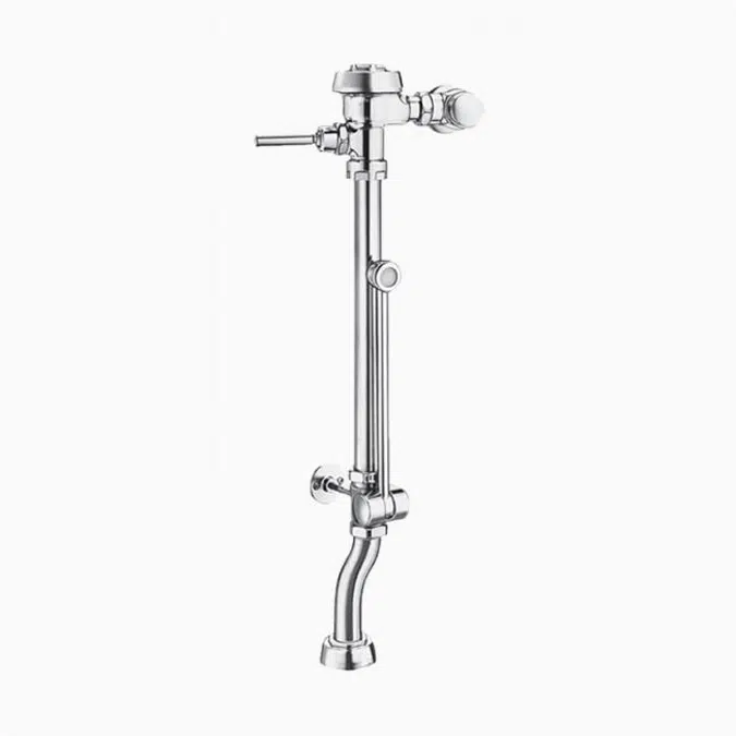 Royal® BPW 1150 Exposed Manual Specialty Water Closet Bedpan Washer Flushometer