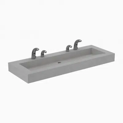 Image for SloanStone® ELGR 82000  2-Station Wall-Mounted Gradient Sink