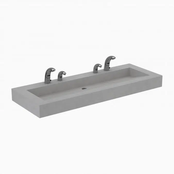 SloanStone® ELGR 82000  2-Station Wall-Mounted Gradient Sink