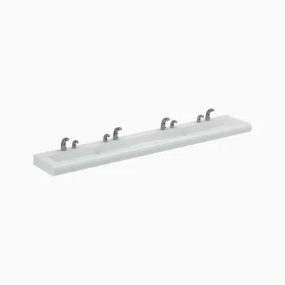 Obrázek pro SloanStone® ELRF 84000 4-Station Wall-Mounted Round Front Sink