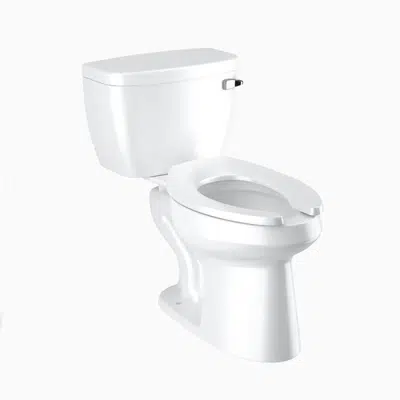 Image for WETS-8029.8113 Floor-Mounted 1.6 gpf (6.0 Lpf) ADA 12" Rough-in Pressure-Assisted/Tank Toilet