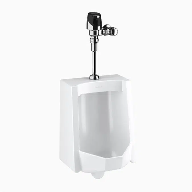 WEUS 1000.1201 SU-1009 Urinal and SOLIS 8186 Flushometer