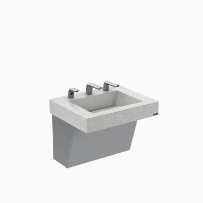 afbeelding voor AD-81000 Clark Street® AER-DEC® 1-Station Wall-Mounted Sink