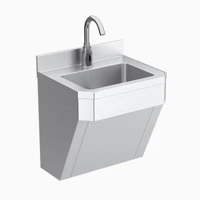 Image pour EHS-1000 Stainless Steel 1-Station Wall-Mounted Handwashing Sink