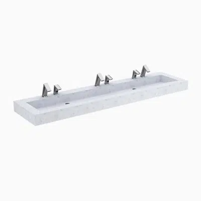 afbeelding voor Designer Series™ DSG 83000 3-Station Wall-Mounted Gradient Sink