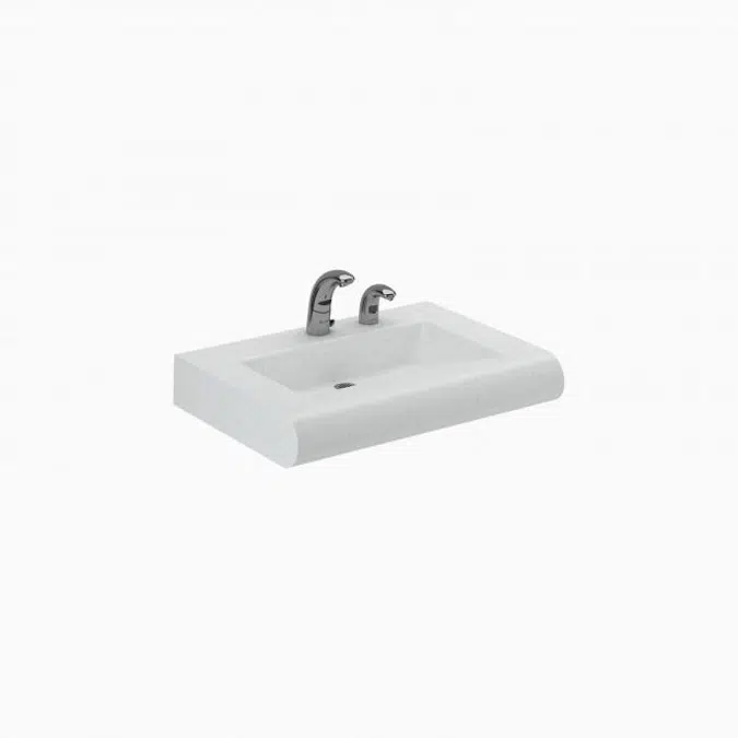 SloanStone® ELRF 81000 1-Station Wall-Mounted Round Front Sink