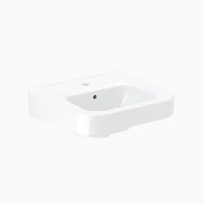 imagen para SS 3106 Vitreous China Wall-Mounted Ledgeback Lavatory