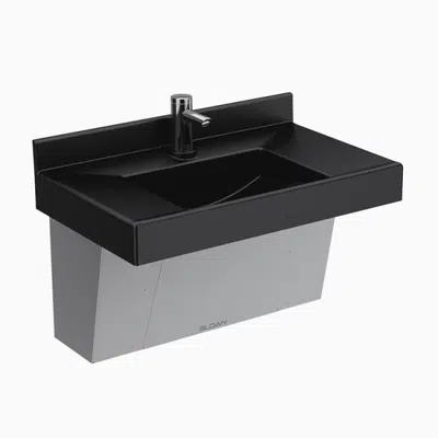 SloanStone® ELC 81000 1-Station Wall-Mounted Counter Top Sink图像