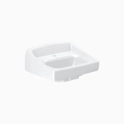изображение для SS 3103 Vitreous China Wall-Mounted Backsplash Lavatory