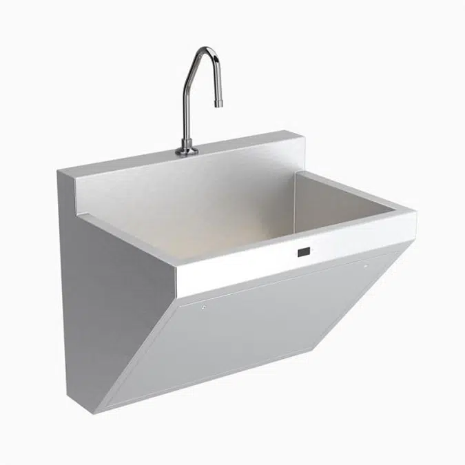 Stainless Steel ESS 2100 1-Station Wall-Mounted Scrub Sink