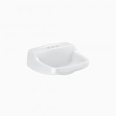 Image pour SS 3055 Vitreous China Wall-Mounted Lavatory