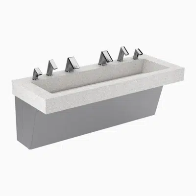 Immagine per AER-DEC® AD 82000 2-Station Wall-Mounted Sink