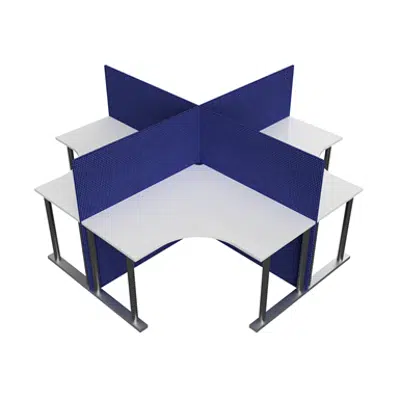 kuva kohteelle Modulised Adjustable Office Desk