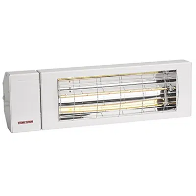 obraz dla Stiebel Eltron 234048 Plug-In, 120V, 1.5 kW, White CIR 150-1 O Sun Warmth Short-Wave Infrared Electric Radiant Heater