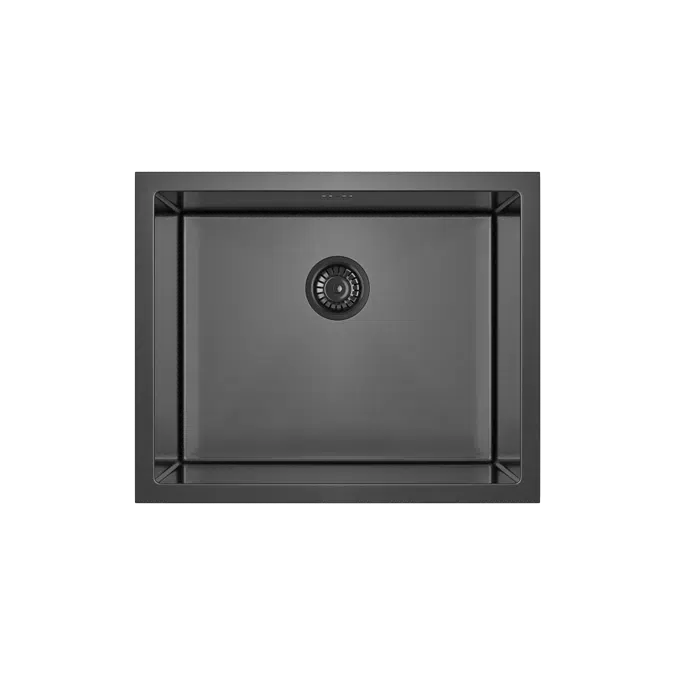 Objetos BIM - ¡Descarga gratis! Seba - Single Sink 550mm (Overflow ...