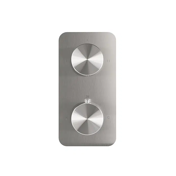 Milani Thermostatic Shower Mixer - Double Function