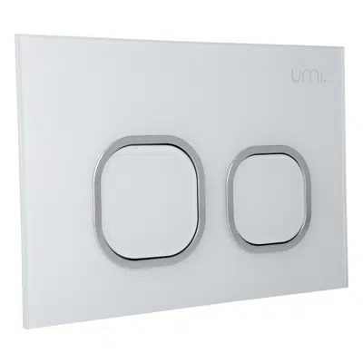 afbeelding voor Delta Toilet Button - Glass