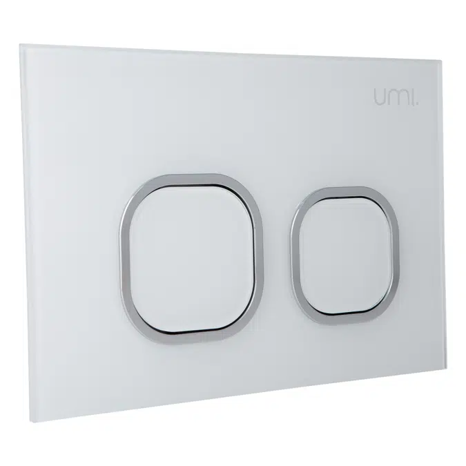 Delta Toilet Button - Glass