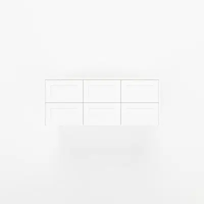 Image for Addison 6-Drawer Vanity 1278mm - Shaker