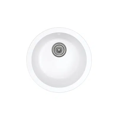 Image pour Vienna Round Sink 450mm (Overflow)