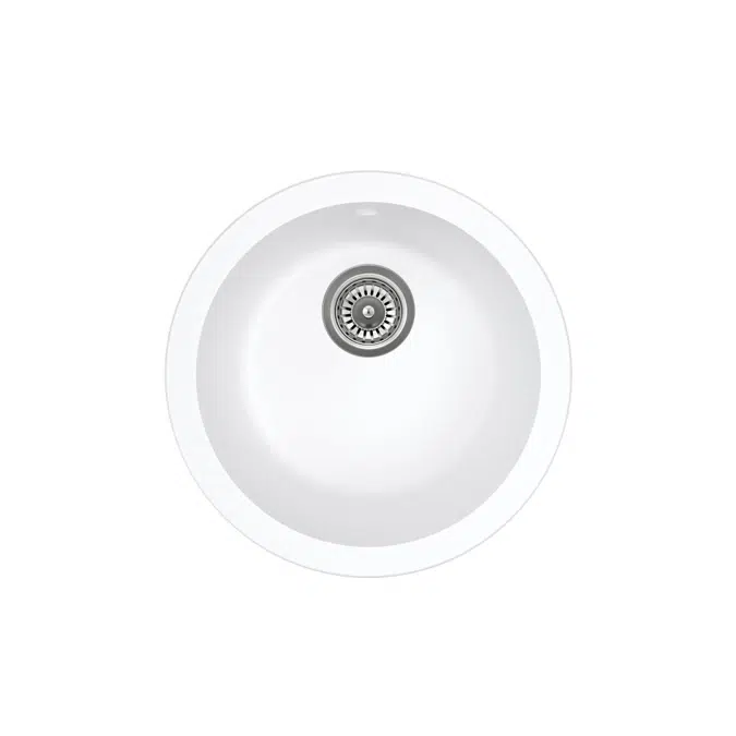 Vienna Round Sink 450mm (Overflow)