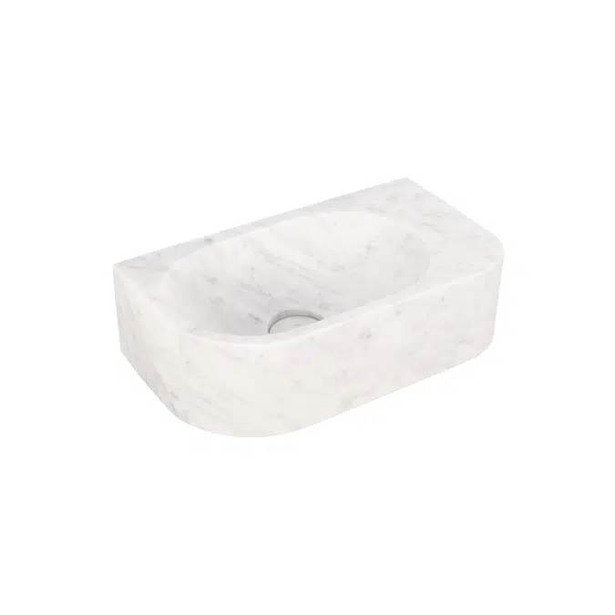 Pedra Wall Mounted Basin 400mm
