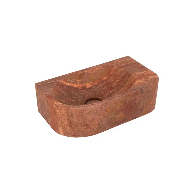 Pedra Wall Mounted Basin 400mm