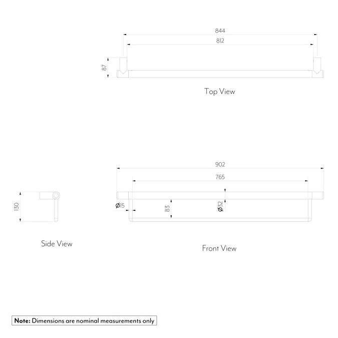 Aliro - Towel Rail